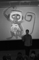 Animator brings art to life for Cosgriff students