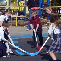 St. Olaf students participate in mini-Olympics
