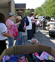 Catholic Community Services hosts 'Backpack Bonanza 2006'
