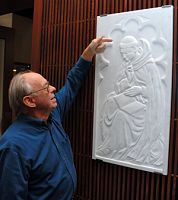 Local artist shares talent with university parish