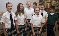 Cosgriff students exchange science concepts at S.L. Valley Science Fair