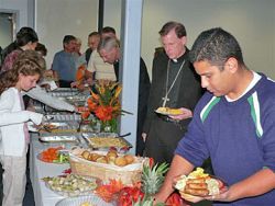 Bishop Wester makes a pastoral visit to HAFB