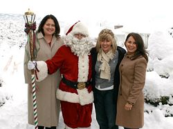 Children's eyes show the magic of Christmas
