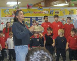 First-graders learn about Navajo traditions, giving thanks