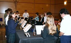 Mount Benedict lights the Christmas Grove