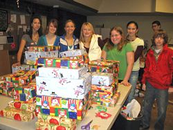 Youth group participates in Gift of the Drummer