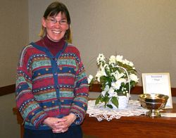 Volunteer's actions are evidence of her faith