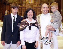 Deacon Scott Dodge serves the Father while being one