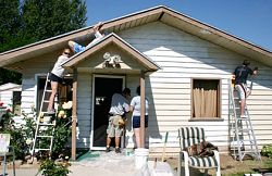 Youth workcamps repair homes, build spirit of God