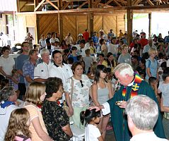 Knights celebrate Catholic Day centennial at Lagoon