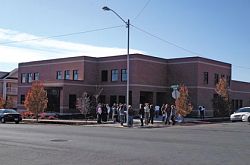 Notre Dame Parish Center is blessed in Price