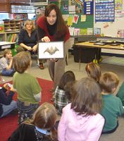 Dogs, bats, fire fascinate Cosgriff students