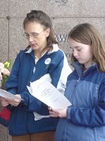 Record-breaking storm does not stop prayer for the unborn