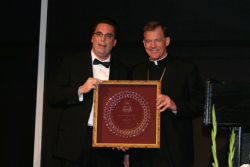 Bishop Wester is recognized for building bridges