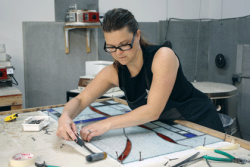 Glass artist proud of her work for the Cathedral of the Madeleine