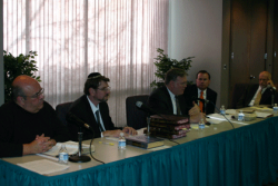 Panel discusses reconciling religious values with professionalism