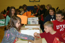 Stockings are stuffed for the less fortunate