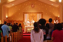 Young adults gather to celebrate bilingual spring fest