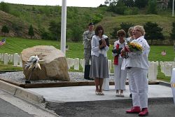 Mothers of fallen soldiers dedicate memorial