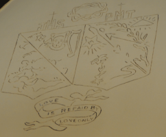 Little rock church's shield mystery explained