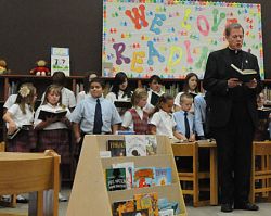 St. Francis Xavier School dedicates new addition