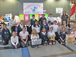 Baby project benefits from SJB students
