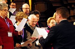 Una visita por el Temple Square entusiasma a los Cat&oacute;licos