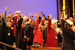 Una visita por el Temple Square entusiasma a los Cat&oacute;licos