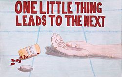 Substance Abuse Poster Awareness Contest winners