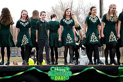 St. Patrick's Parade: good weather, good crowd, and a special blessing