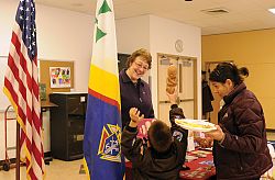 Knights serve charity with breakfast