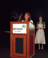 Mother and daughter receive highest honors at Girl Scout luncheon