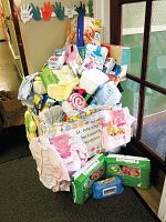 Saint Joseph Elementary donates to Saint Martha's Baby Project