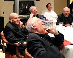 Monsignor Fitzgerald feted at retirement parties
