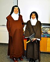 Carmelite nuns share stories with Judge students