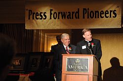 Bishop Wester honored with Pioneer of Progress award