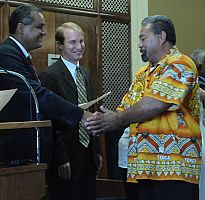 Deacon Johansson certified as chaplain