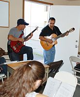 A community gathers through their music