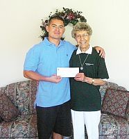 Student runs to benefit hospitals that helped him