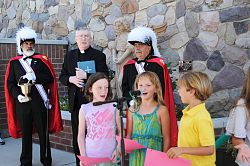 Pete looking over Saint Vincent de Paul