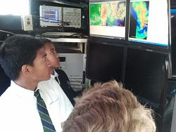 Weather watch at choir school