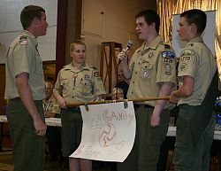 Bishop's Dinner for Scouters and Clergy honors leaders
