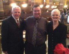 From grief into joy, 'God was with me,' confirmandi says