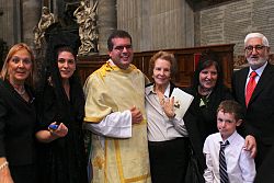 'I was just ordained a deacon!'