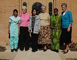 Novices learn hospitality and diversity, vows