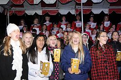 Bishop Wester narrates inaugural Christkindlmarkt