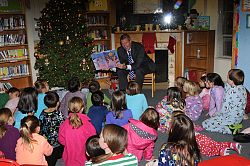 St. Nicholas story night at St. Joseph Elementary 