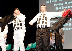 The Bald Eagle soars at Juan Diego Catholic High School