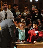 Rite of Election inspires cradle Catholics