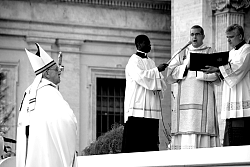 Diocese of Salt Lake City's Deacon Gray participates in Pope Francis' Easter Mass